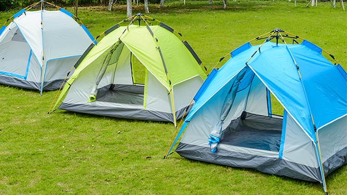 Automatic Camping Tent with Sun Shield.