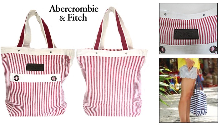 abercrombie and fitch straw tote bags