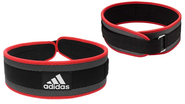adidas nylon weightlifting belt