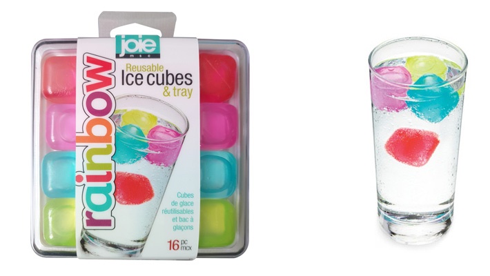 Joie Rainbow Reusable Ice Cube - 16 Pieces