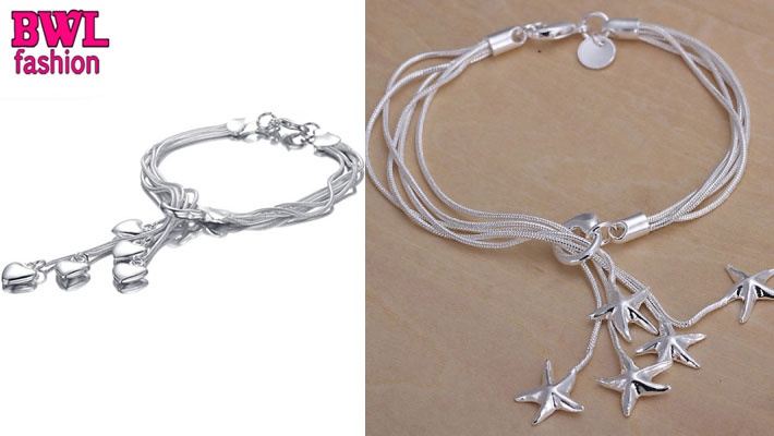 Sterling Silver Plated Bracelets | Gosawa Beirut Deal