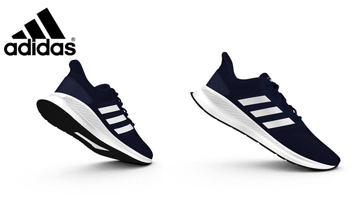Numeriek Verplicht Strak Adidas Dark Blue Men's Runfalcon Running Shoes | Gosawa Beirut Deal