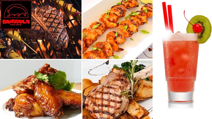 Food & Drinks at Buffalo Steakhouse | Deal