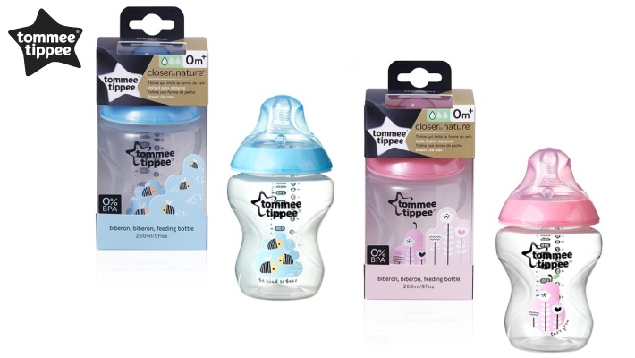 Buy Tommee Tippee Closer To Nature Baby 260ml Bottle, 0 Months +