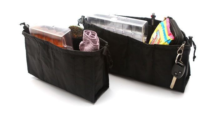 Black Kangaroo Keeper Purse Bag Organizer Sets